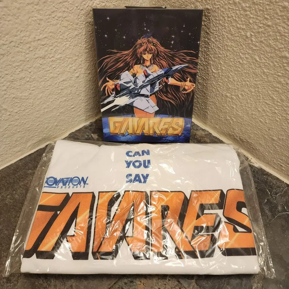 Game - Gaiares [Retro-Bit Edition] w/ Promo T-shirt (NEW) - GENESIS - Retro-bit